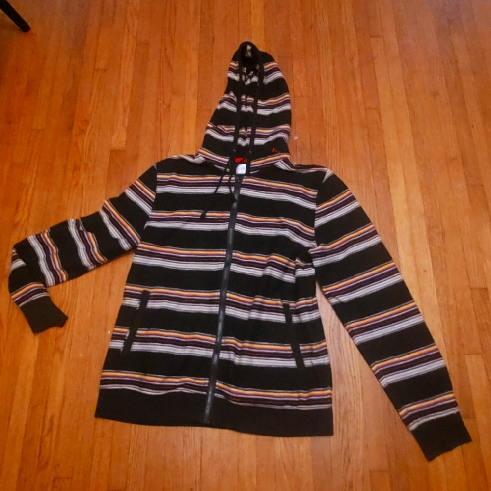 ABEL BROWN SWEATER HOODIE LARGE URBAN OUTFITTERS